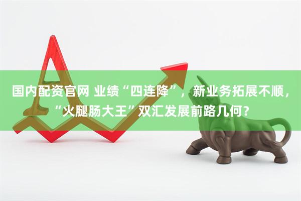 国内配资官网 业绩“四连降”，新业务拓展不顺，“火腿肠大王”双汇发展前路几何？