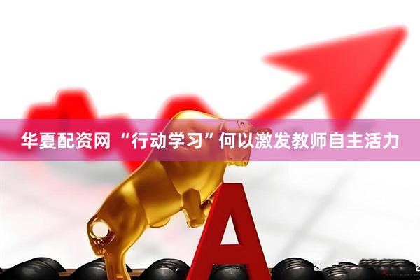 华夏配资网 “行动学习”何以激发教师自主活力